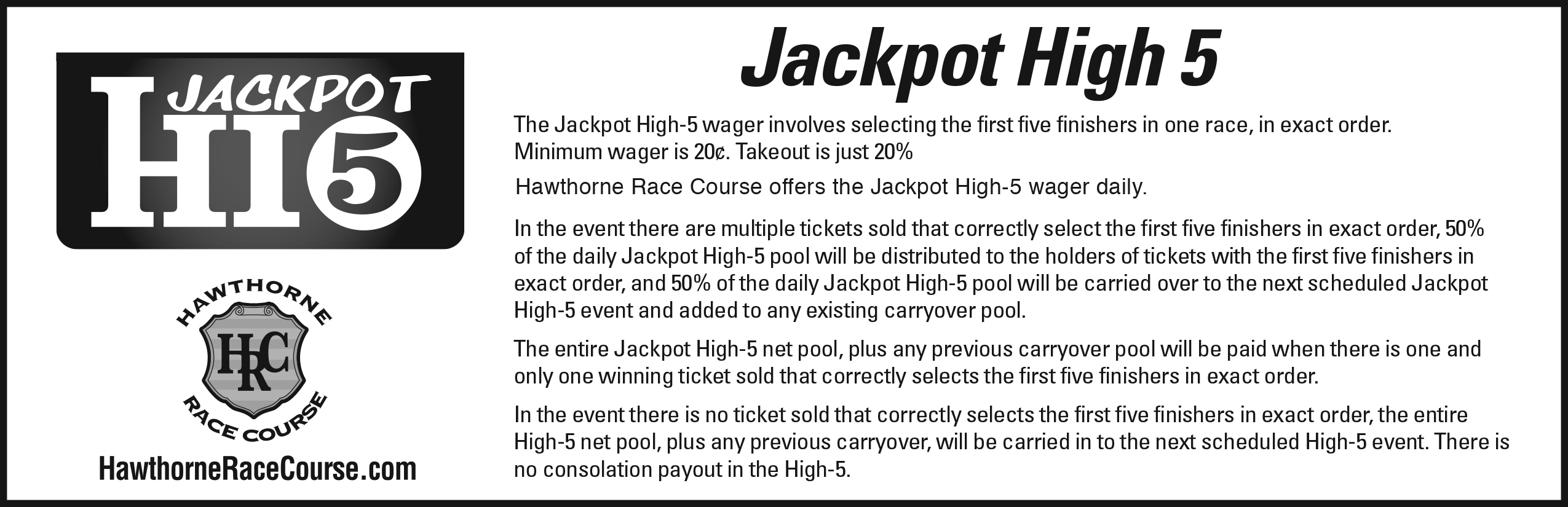 Jackpot High-5 Rules